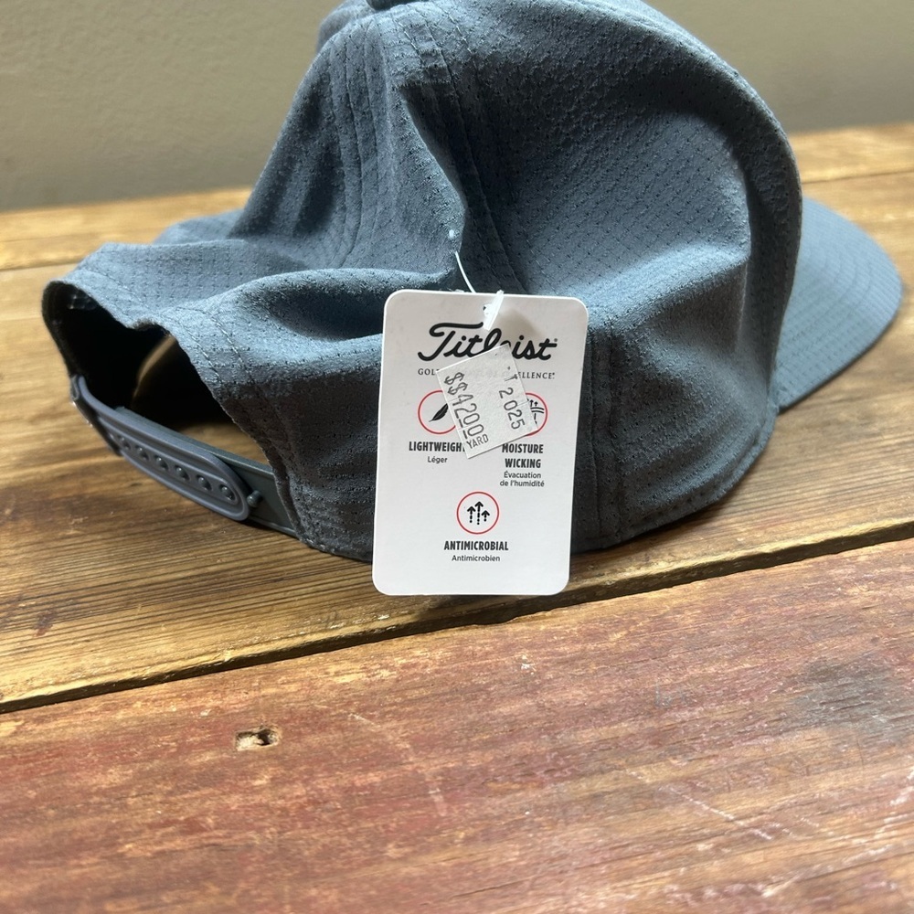 Titleist Charcoal Men's Hat NEW WITH TAG! - Picture 5 of 7